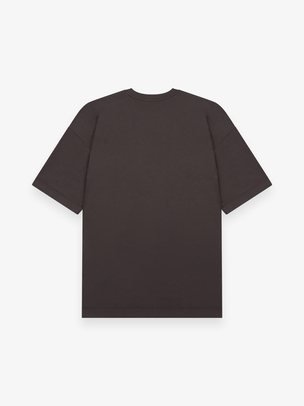 Interlock Supima Oversized T-Shirt | Ebbenbruin