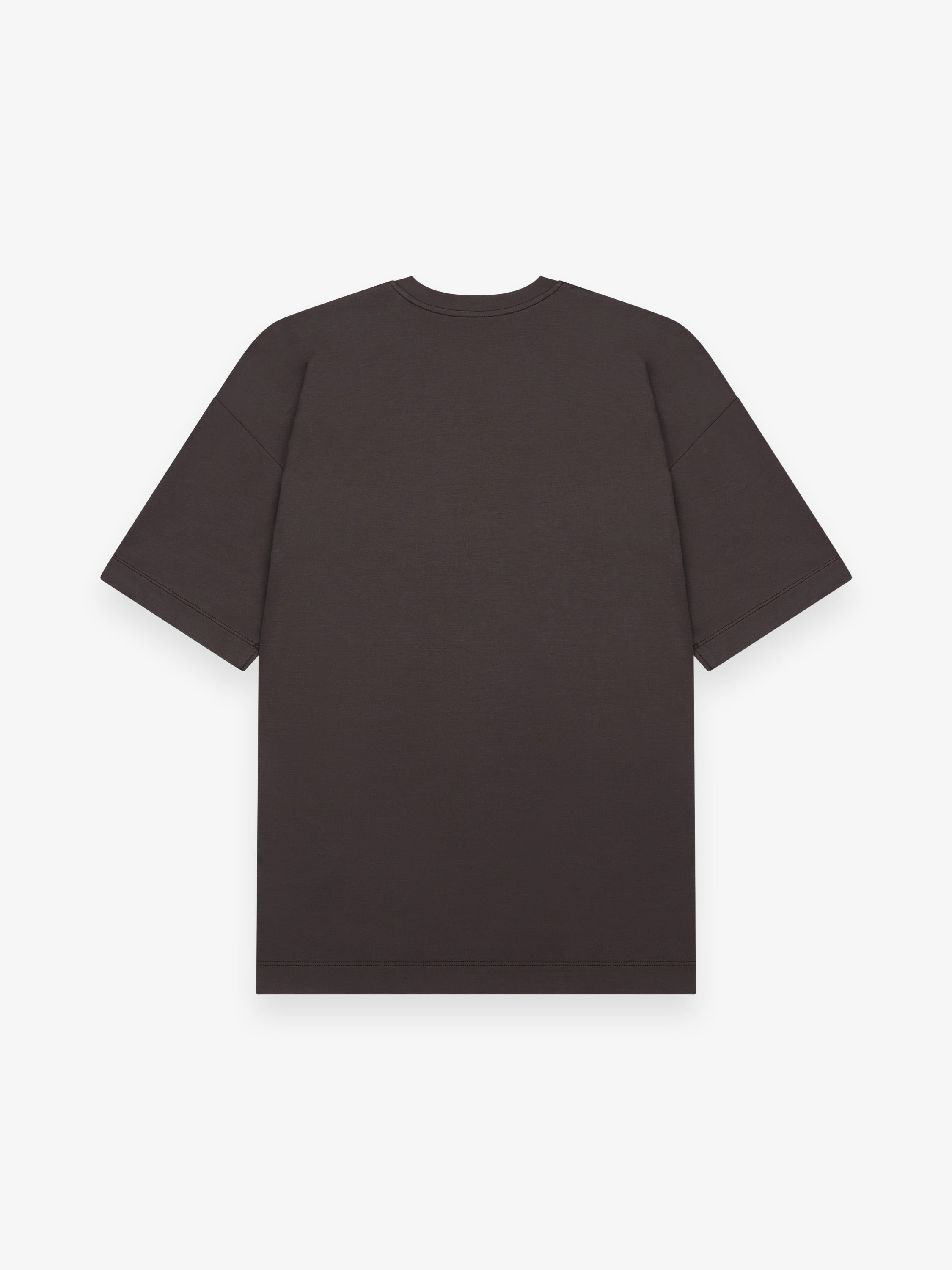 Interlock Supima Oversized T-shirt | Ebony Brown