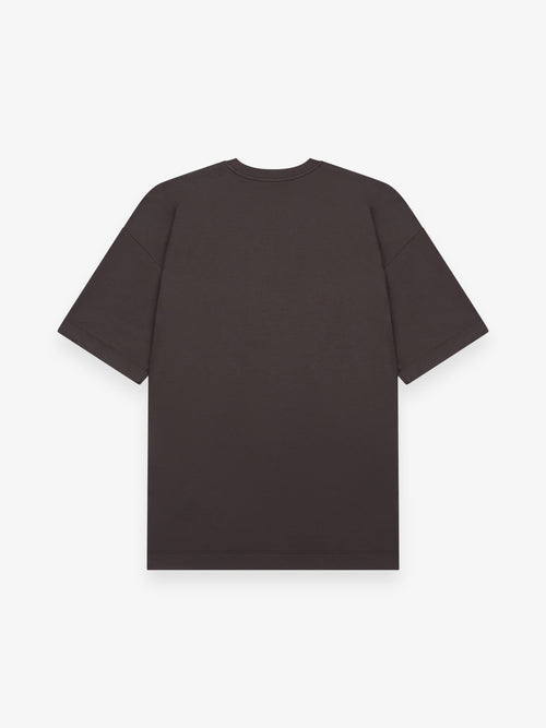 Interlock Supima Oversized T-shirt | Ebony Brown