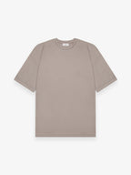 Interlock Supima Oversized T-shirt | Lead Grey
