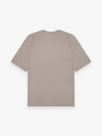 Interlock Supima Oversized T-shirt | Lead Grey