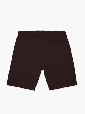 Interlock Supima Sport Shorts | Brun ébène