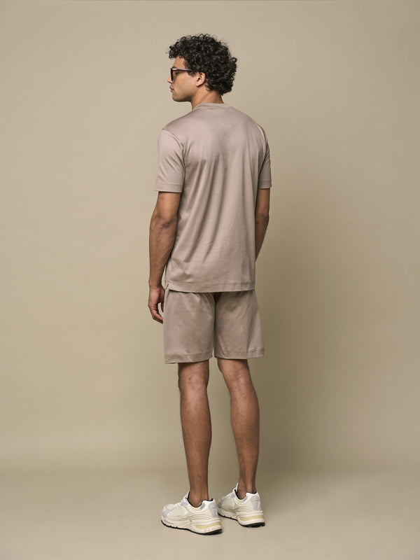 Interlock Supima T-Shirt | Grigio Piombo