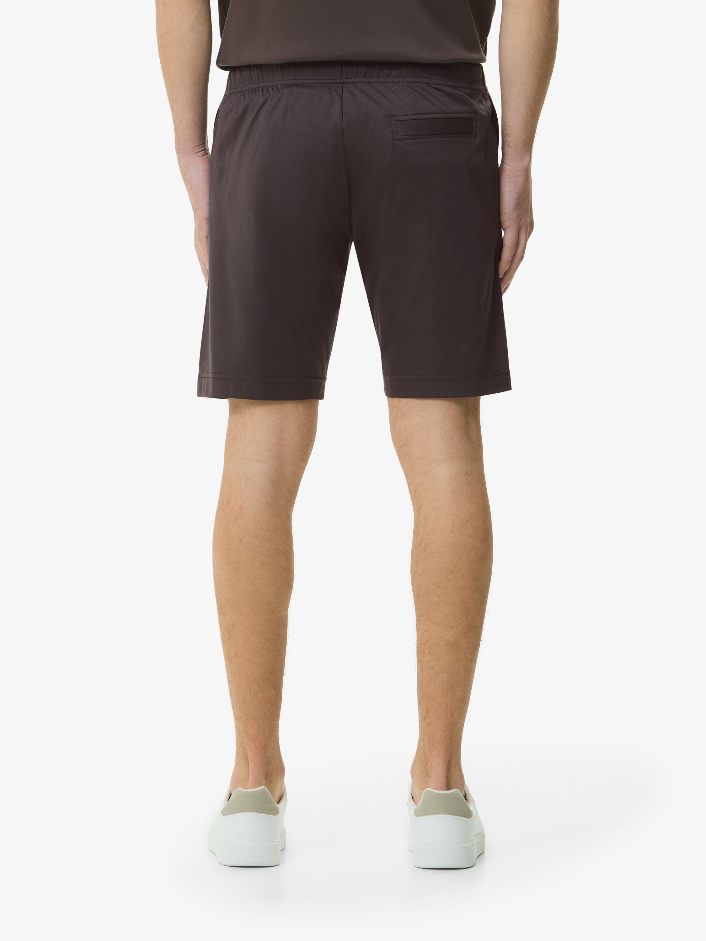 Interlock Supima Sport Shorts | Asphalt