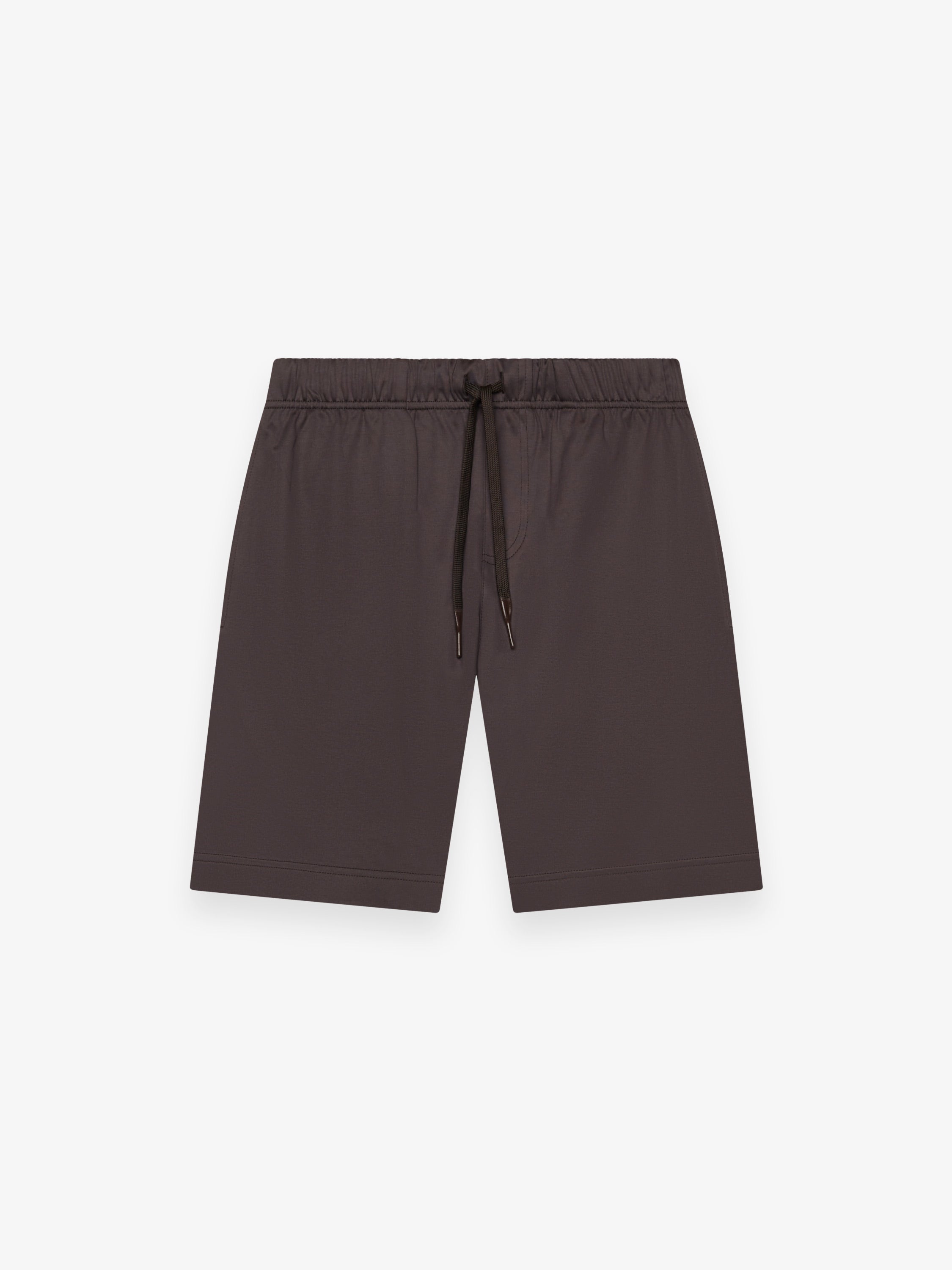 Interlock Supima Sport Shorts | Asphalt