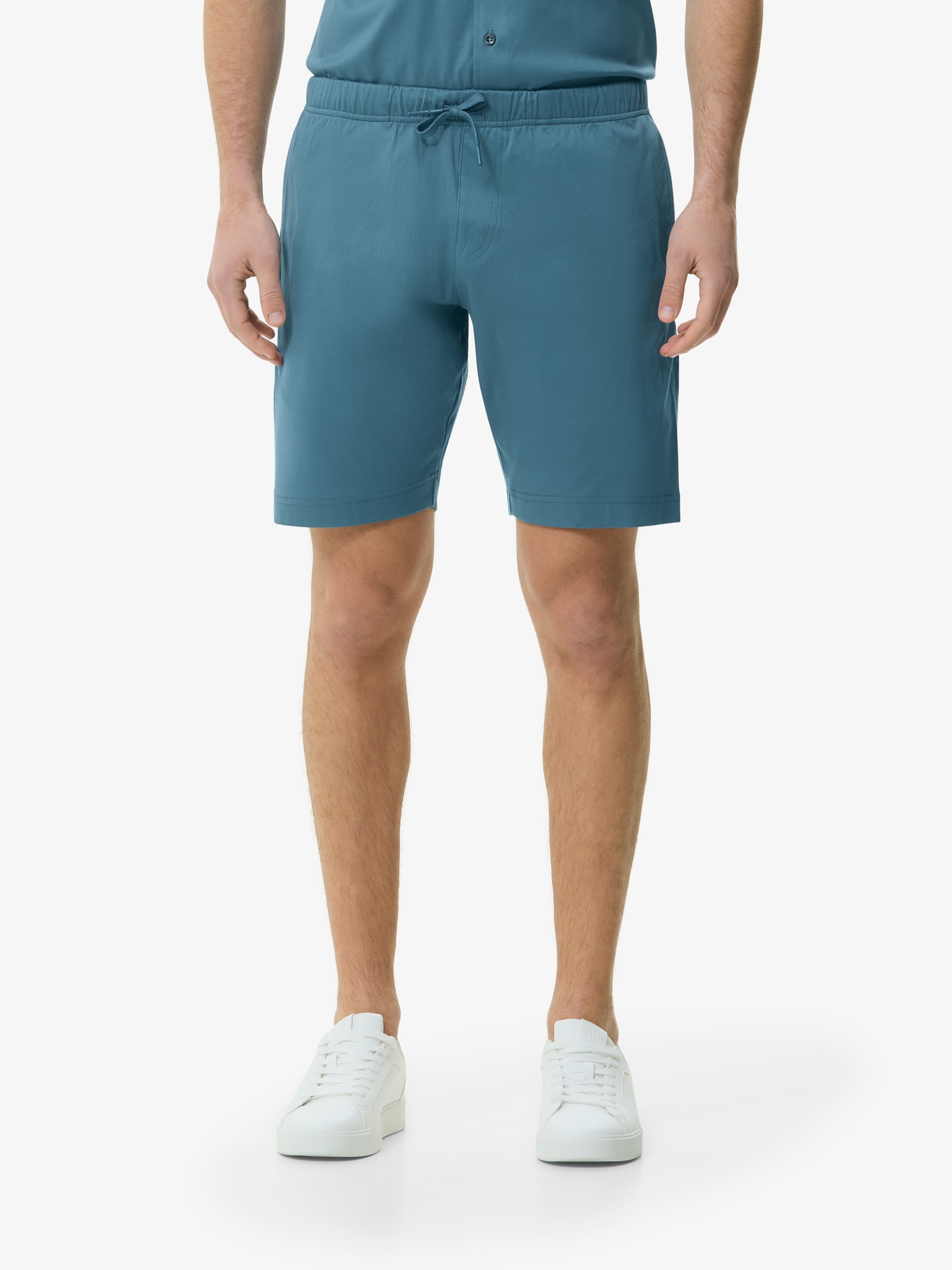 Interlock Supima Sport Shorts | Monsoon