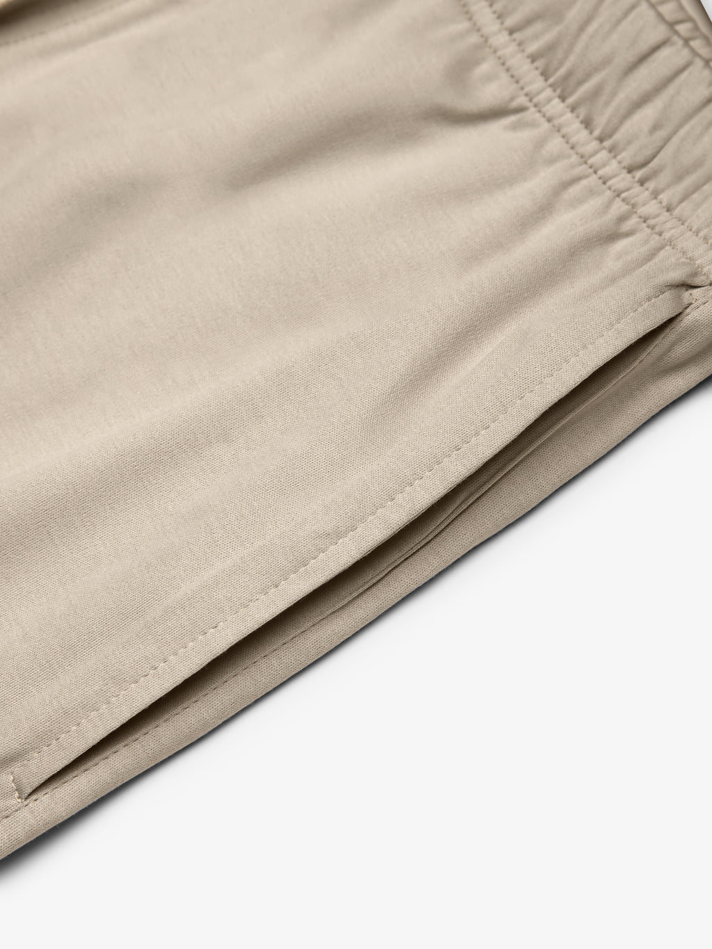 Interlock Supima Kurze Hose| Beige
