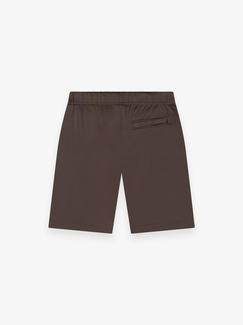 Interlock Supima Sport Shorts | Ebony Brown