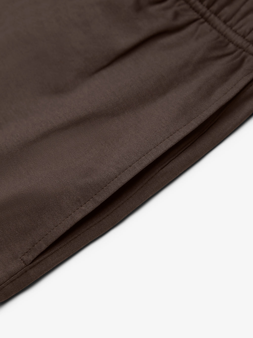 Interlock Supima Sport Shorts | Ebony Brown