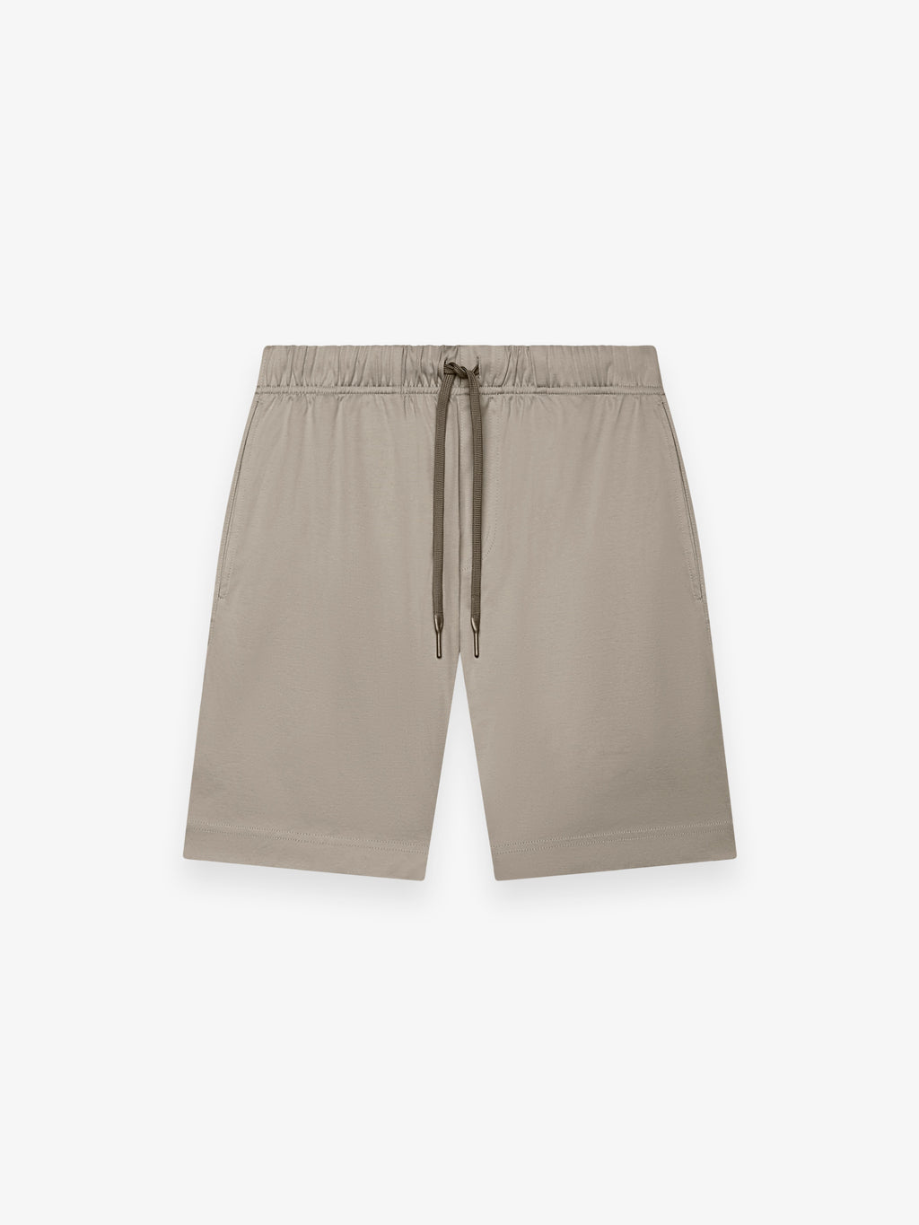 Interlock Supima Sport Shorts | Lead Grey