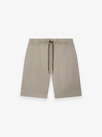 Interlock Supima Sport Shorts | Lead Grey