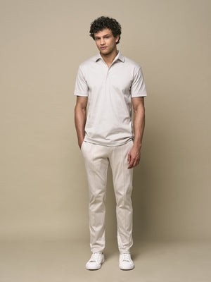 Pantalon de sport Supima | Gris perle