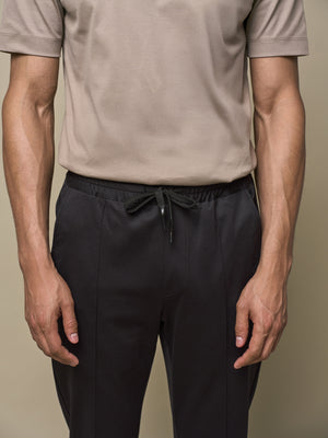 Interlock Supima T-Shirt | Bleigrau