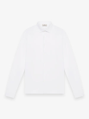 Supima Shirt Long Sleeves | White