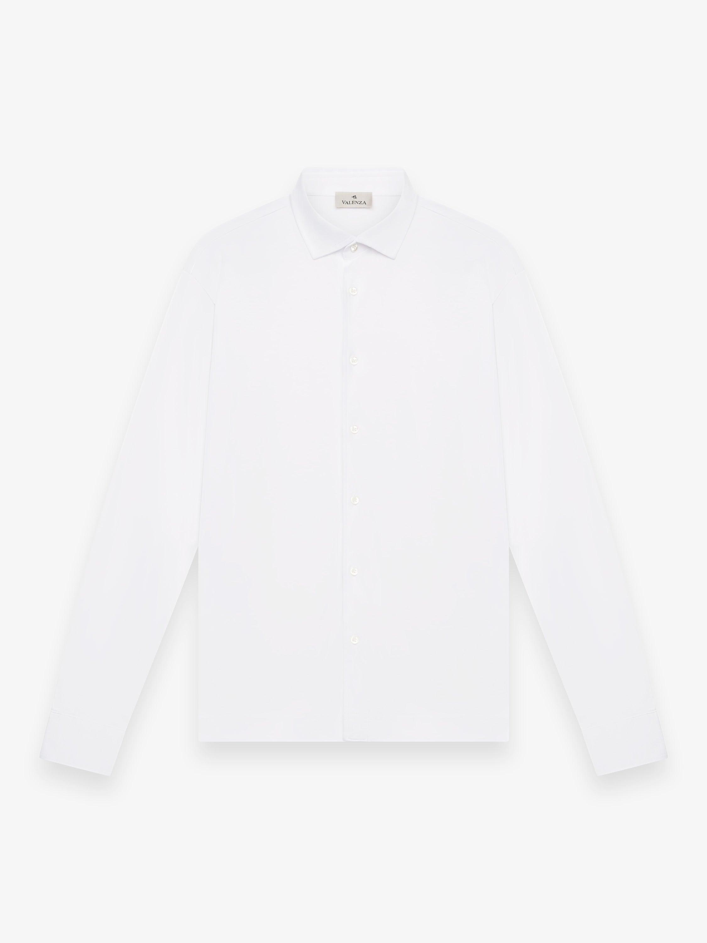 Supima Shirt Long Sleeves | White