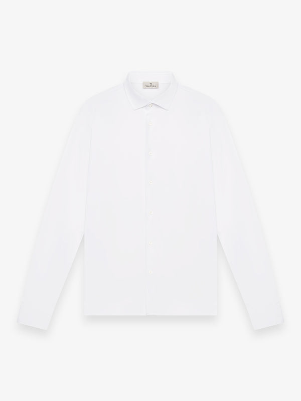 Camicia Supima Maniche Lunghe | Bianco