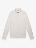 Supima Shirt Long Sleeves | Pearl Grey