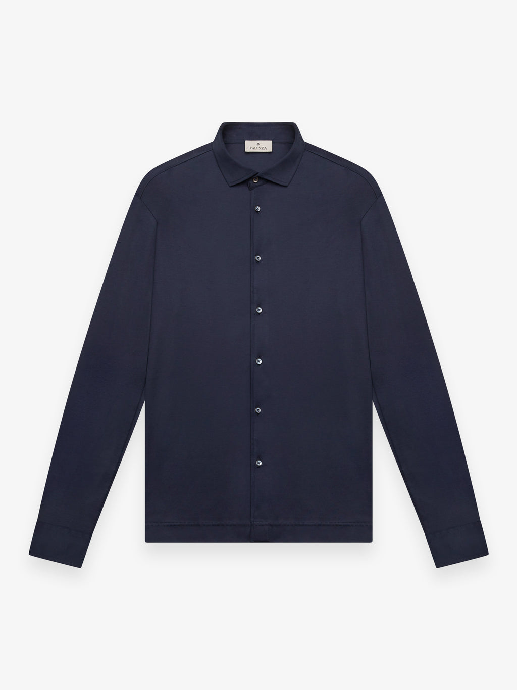 Supima Shirt Long Sleeves | Navy