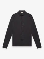 Supima Shirt Long Sleeves | Black