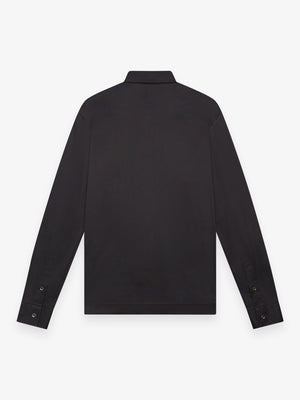 Supima Shirt Long Sleeves | Black
