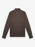 Supima Shirt Long Sleeves | Ebony Brown