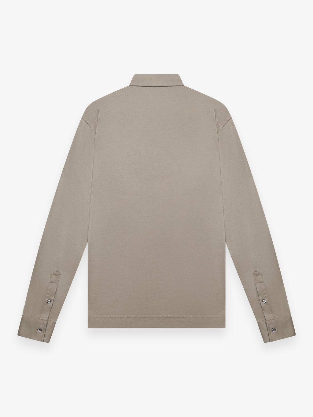 Supima Shirt Long Sleeves | Lead Grey