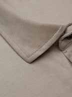 Supima Shirt Long Sleeves | Lead Grey