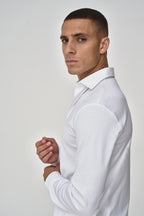 Supima Shirt Long Sleeves | White