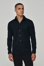 Supima Shirt Long Sleeves | Navy