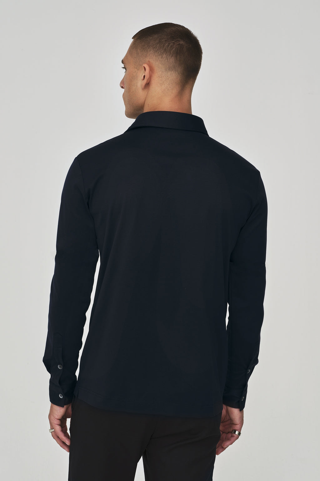 Supima Shirt Long Sleeves | Navy