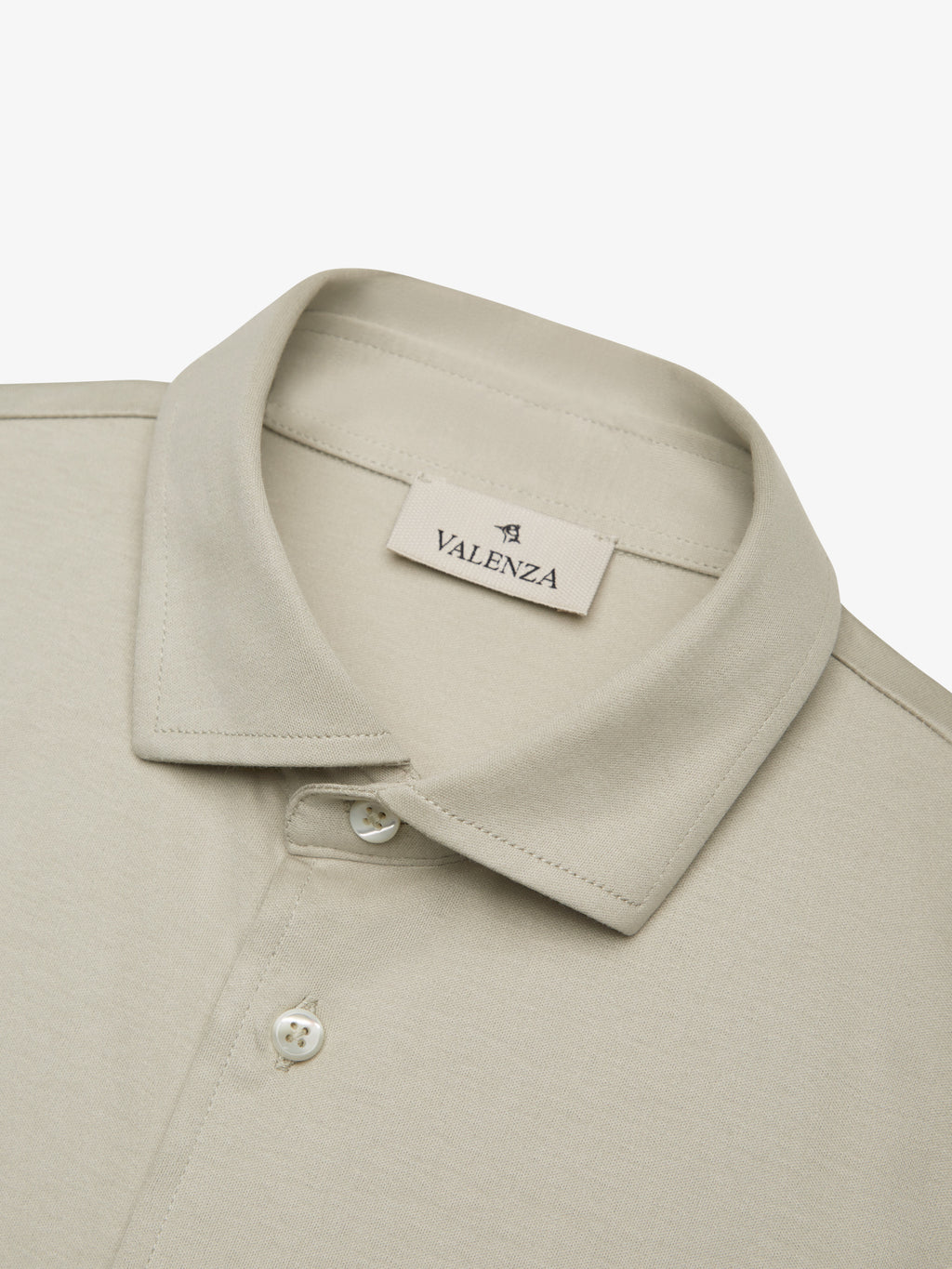 Interlock Supima Shirt S/S | Stone