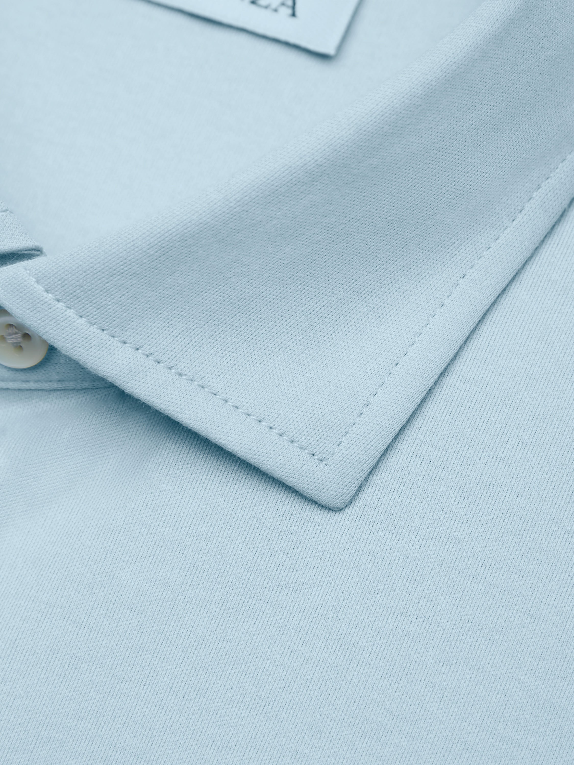 Interlock Supima Shirt S/S | Blue Diamond