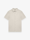 Supima Shirt Korte Mouwen | Parelgrijs