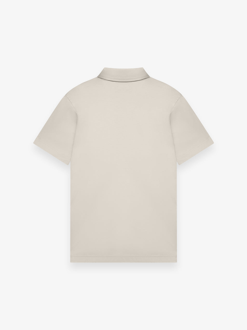 Supima Shirt Korte Mouwen | Parelgrijs