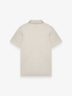 Supima Shirt Korte Mouwen | Parelgrijs