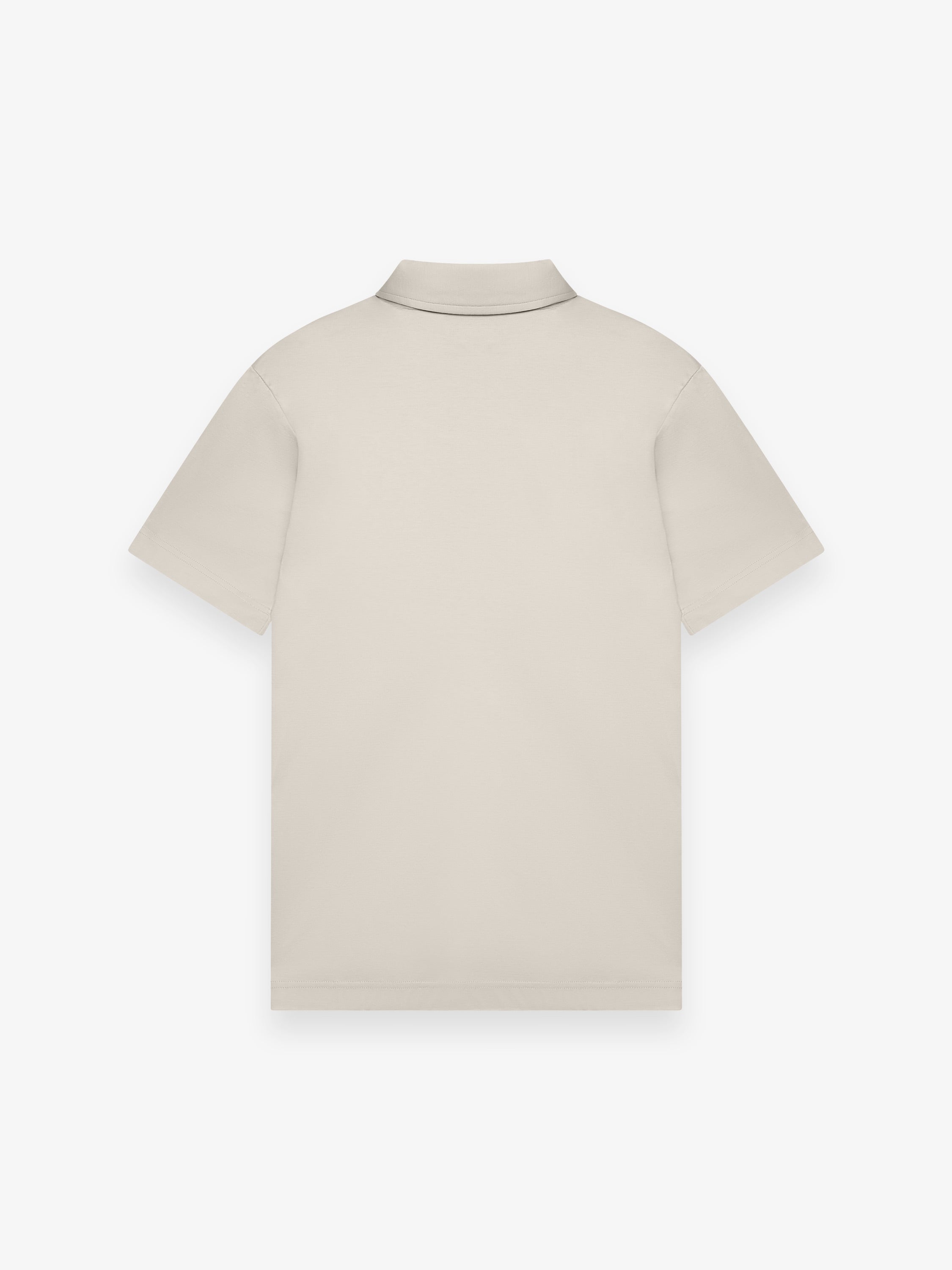 Supima Shirt Korte Mouwen | Parelgrijs