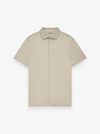 Supima Shirt Korte Mouwen | Beige