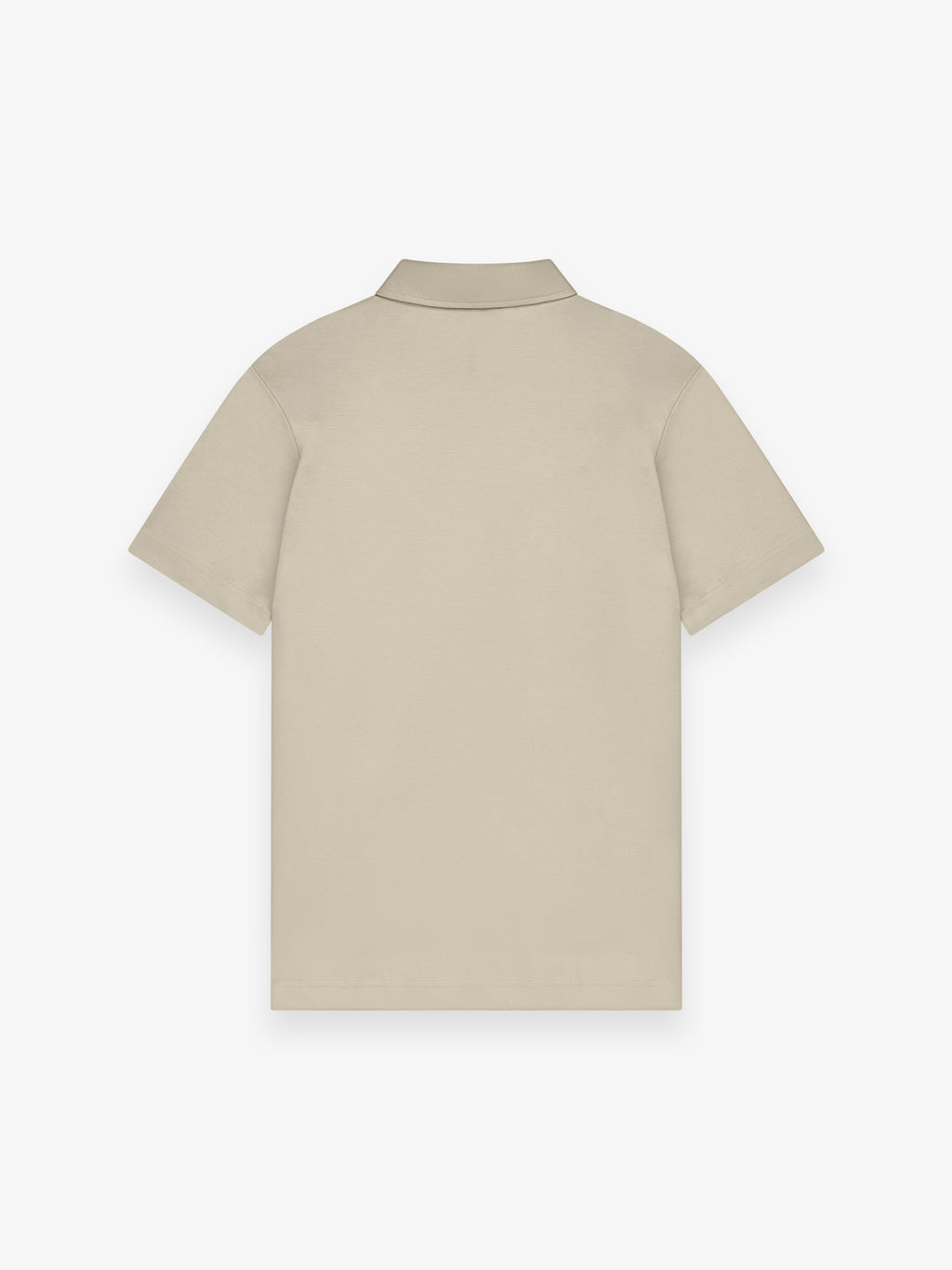 Supima Shirt Korte Mouwen | Beige