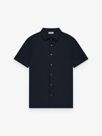 Supima Shirt Korte Mouwen | Marineblauw