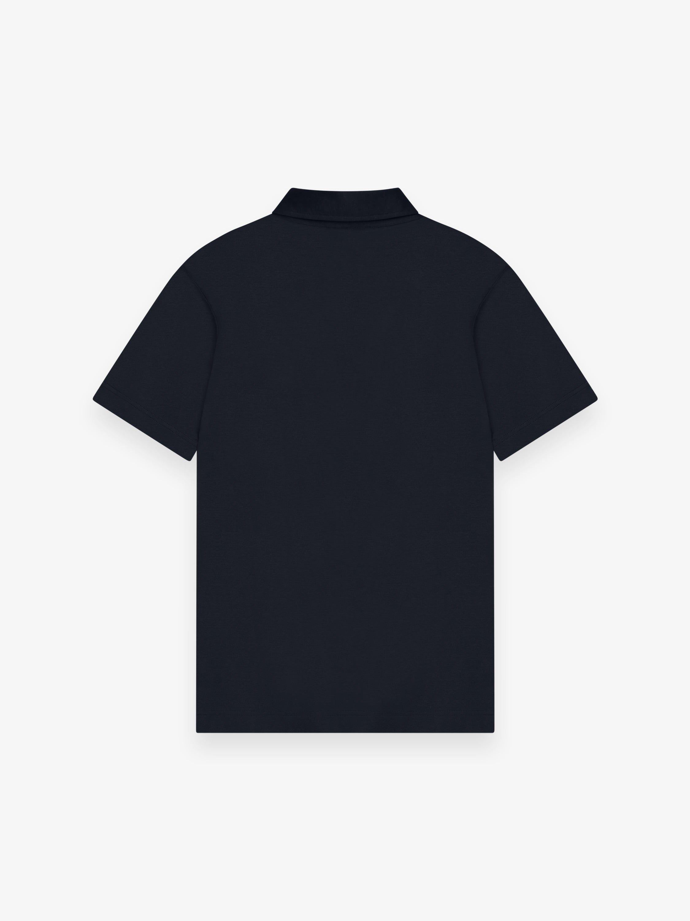 Supima Shirt Korte Mouwen | Marineblauw