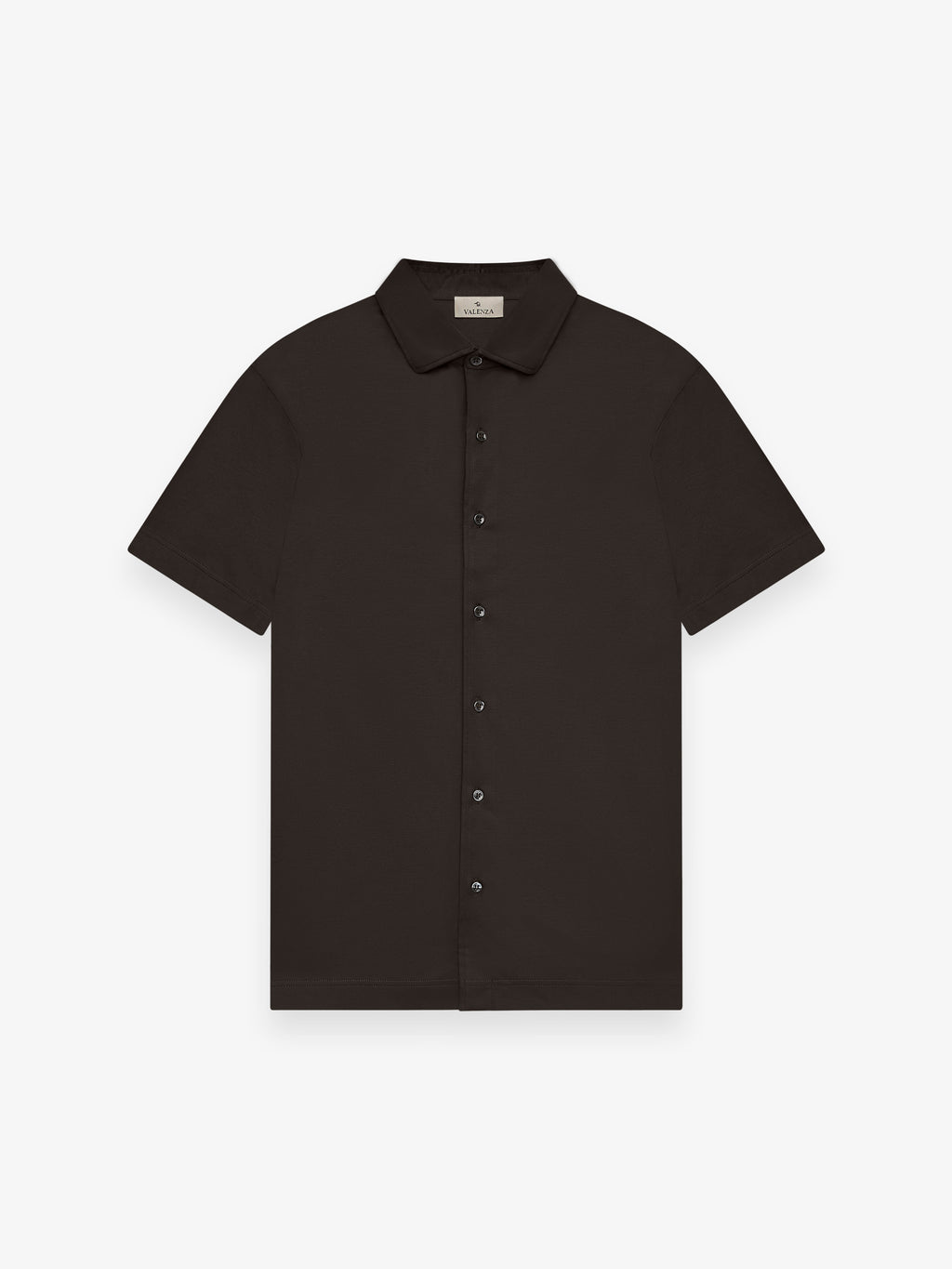 Interlock Supima Shirt S/S | Ebony Brown
