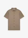 Supima Shirt Korte Mouwen | Loodgrijs