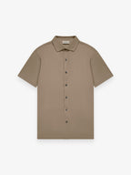 Supima Shirt Korte Mouwen | Loodgrijs