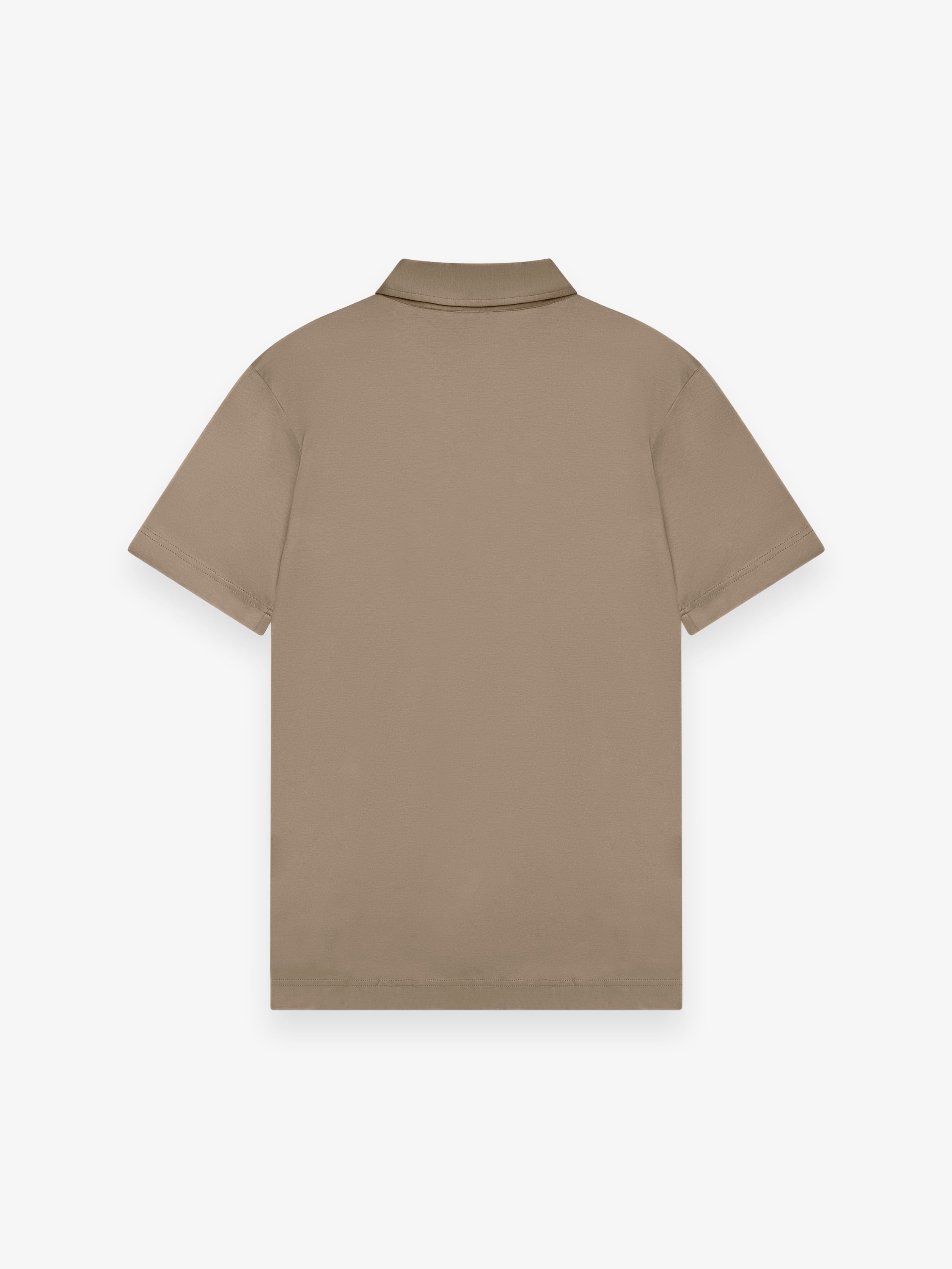 Supima Shirt Korte Mouwen | Loodgrijs