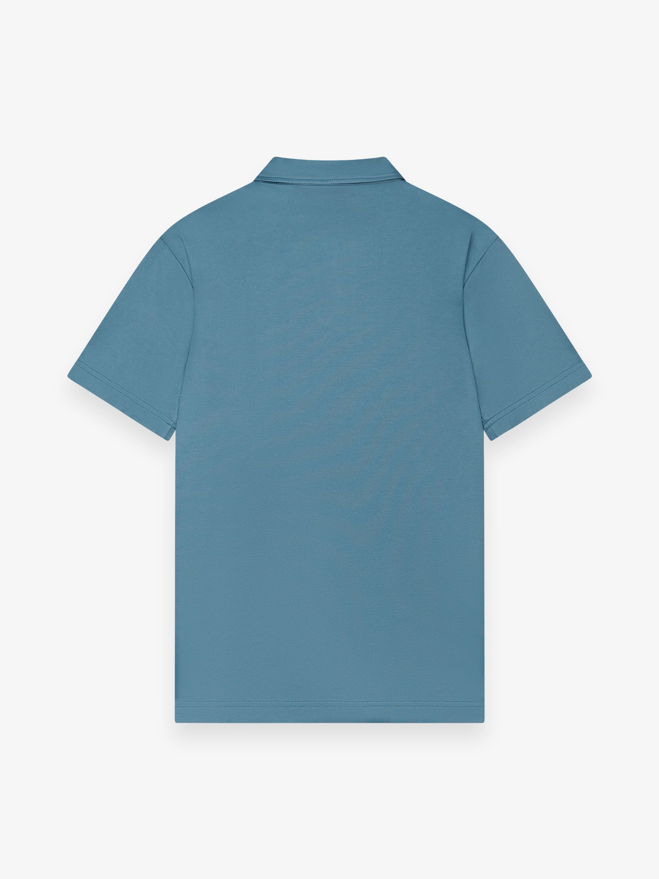 Supima Polo Zip Collar S/S | Monsoon