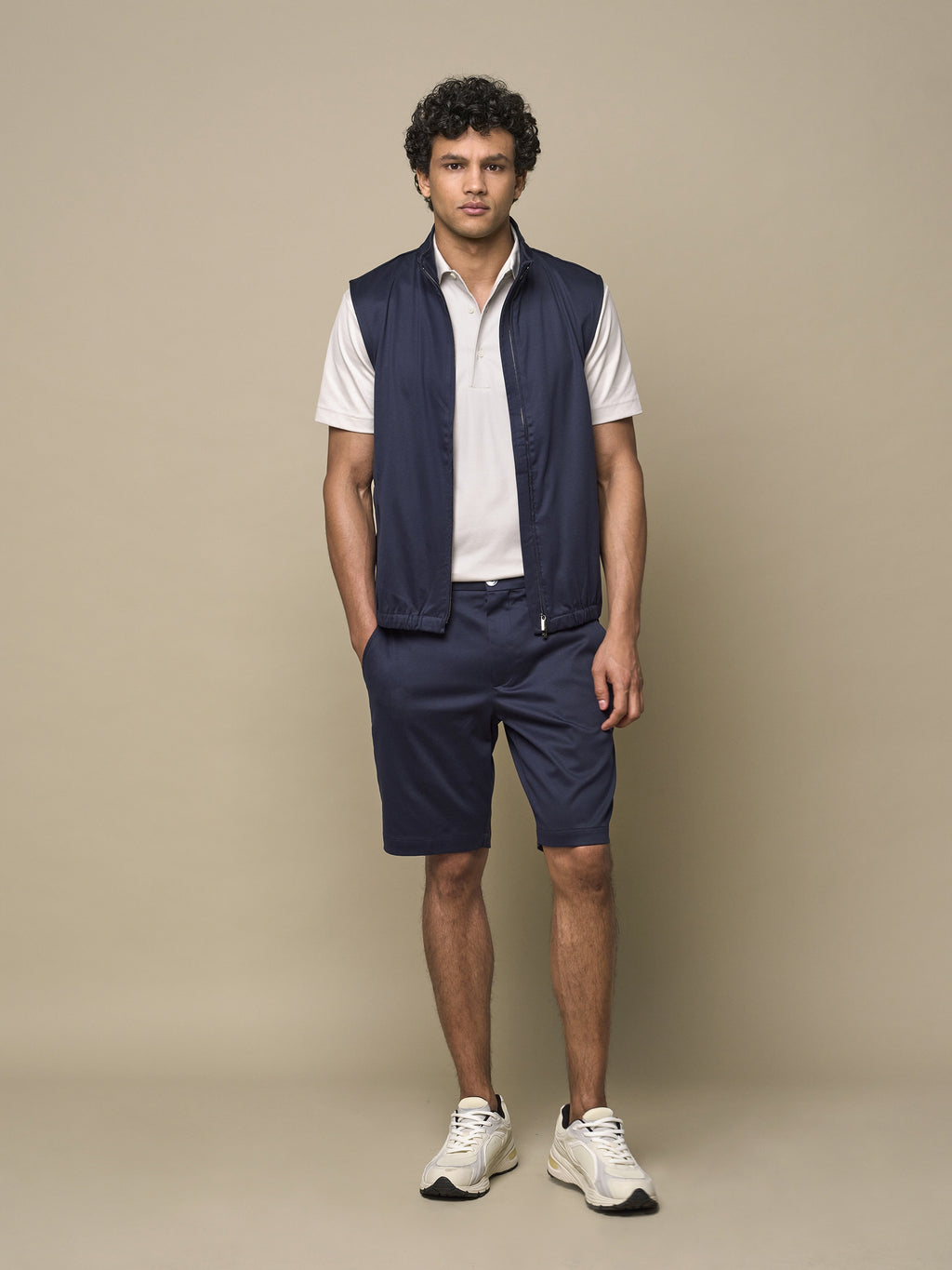 Supima Bodywarmer | Navy