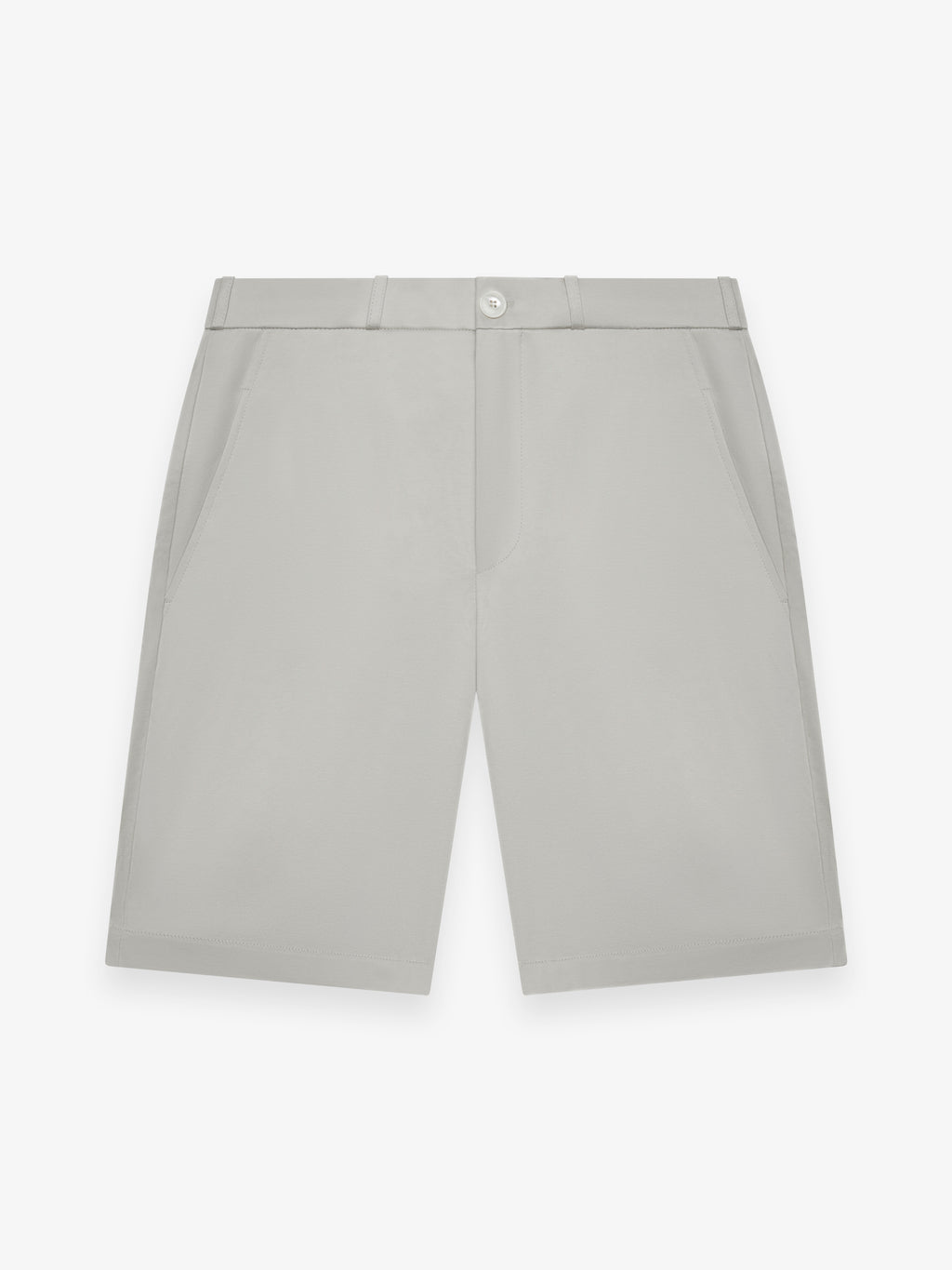 Supima Bermuda Shorts | Pearl Grey
