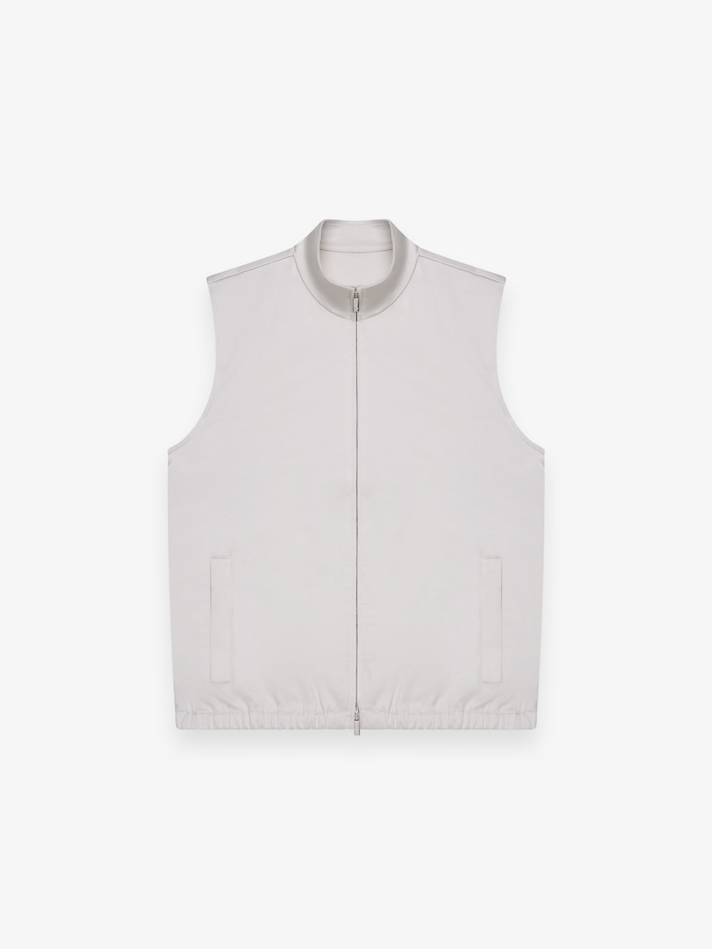 Supima Bodywarmer | Pearl Grey