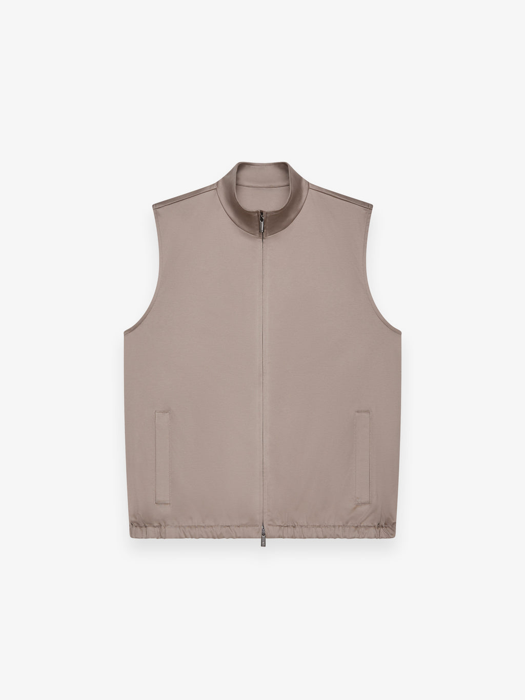 Supima Bodywarmer | Lead Grey