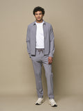 Tech Stretch Overshirt | Mid Grey